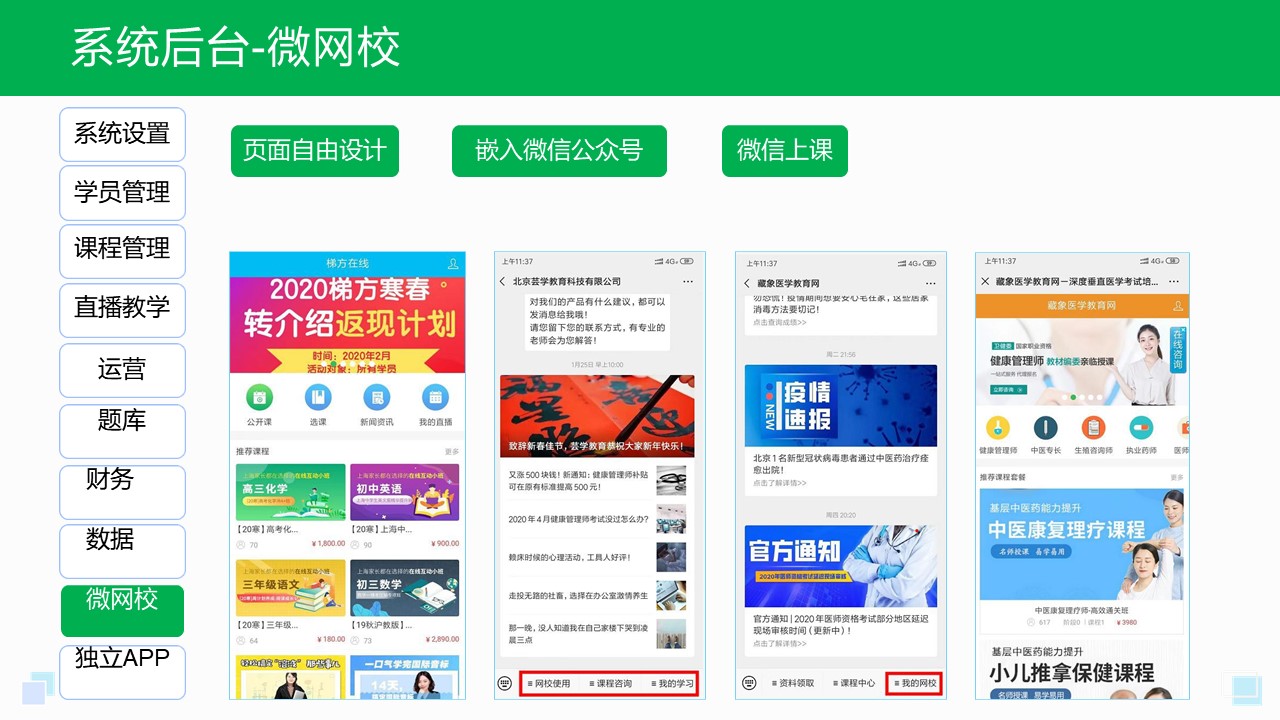 網(wǎng)校系統(tǒng)app-怎樣用微信直播上課-云朵課堂 網(wǎng)校系統(tǒng)app制作 如何用微信直播上課 第2張
